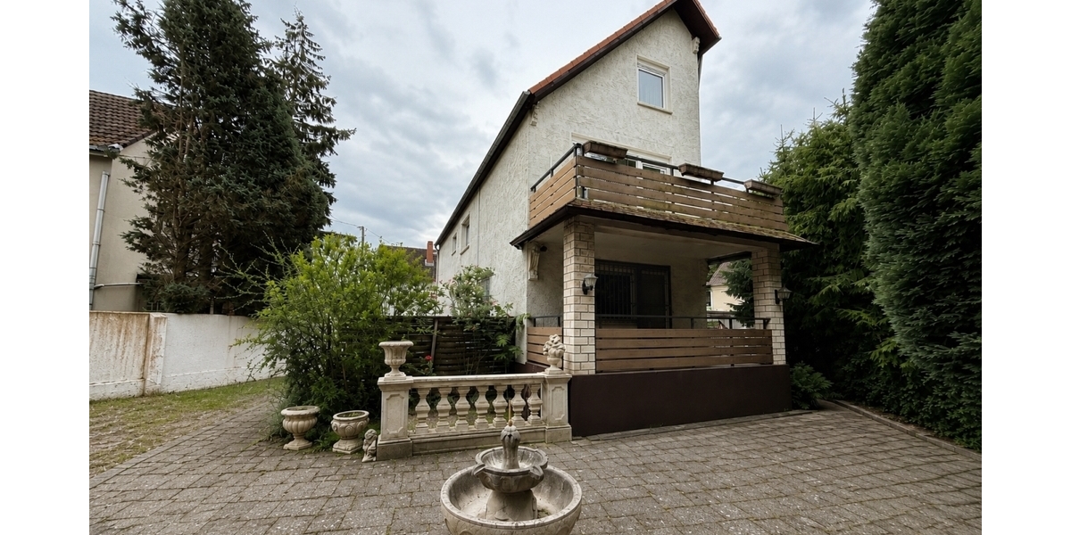 Wohn-Geschäftshaus mit Entwicklungspotenzial in Frankfurt-Bonames - Einfamilienhaus Frankfurt am Main Bonames | Angebot:26912907
