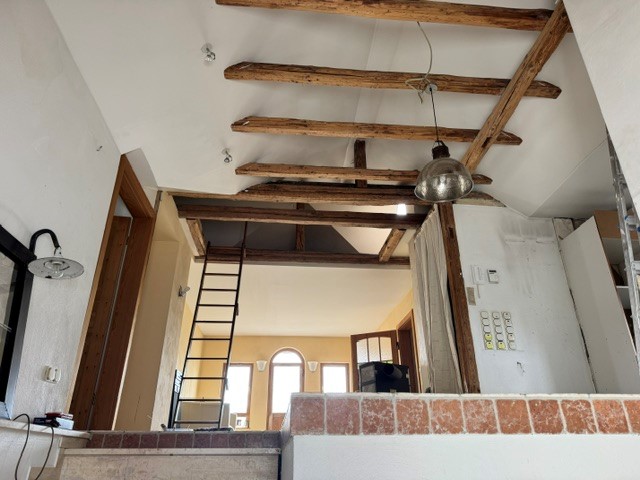Wohnzimmer - hoher Luftraum