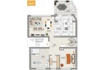 albero:) luxuriöser Geschmack des Eigentümers - Terrassenwohnung Seligenstadt | Angebot:27009068