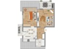 albero:) schnucklige Dachwohnung mit 2 Balkonen - Dachgeschoßwohnung Mainhausen Zellhausen | Angebot:27122824