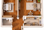 Sanierte 2-Zimmer-Eigentumswohnung mit Terrasse in Königstein - Etagenwohnung Königstein im Taunus | Angebot:26952222